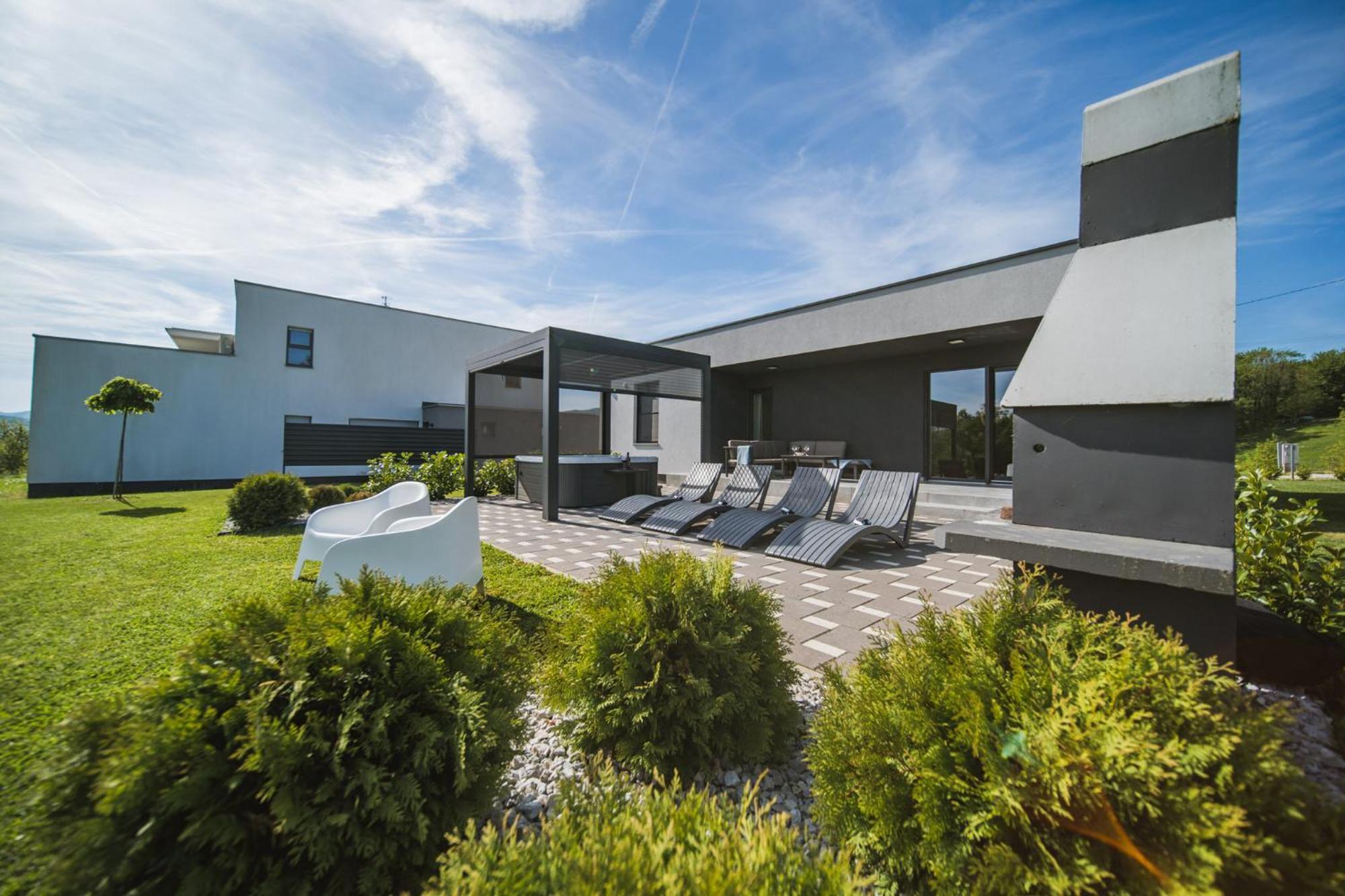 K Relax Place, Varazdinske Toplice, Modern Home With Sauna, Jacuzzi, Wifi Extérieur photo