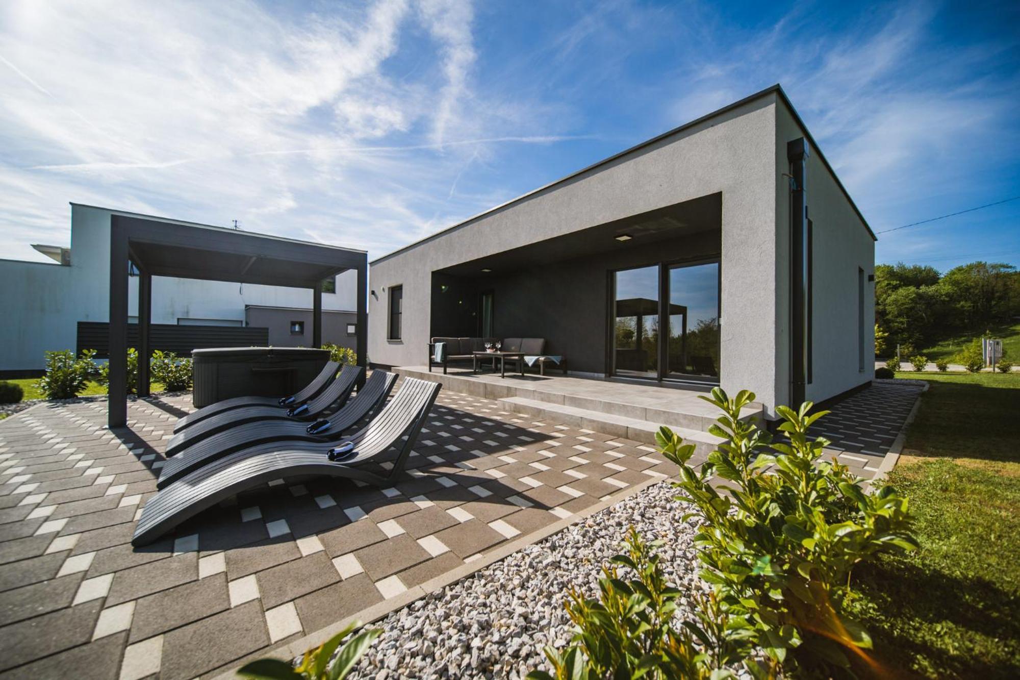 K Relax Place, Varazdinske Toplice, Modern Home With Sauna, Jacuzzi, Wifi Extérieur photo